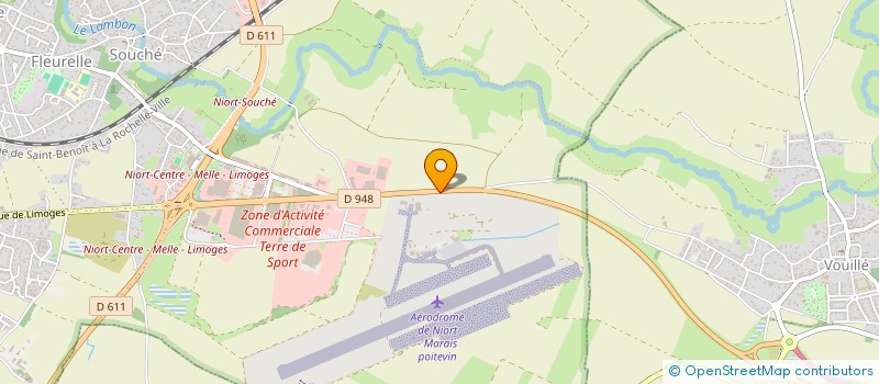 localisation de l'entreprise SCI 203 INVEST  NIORT