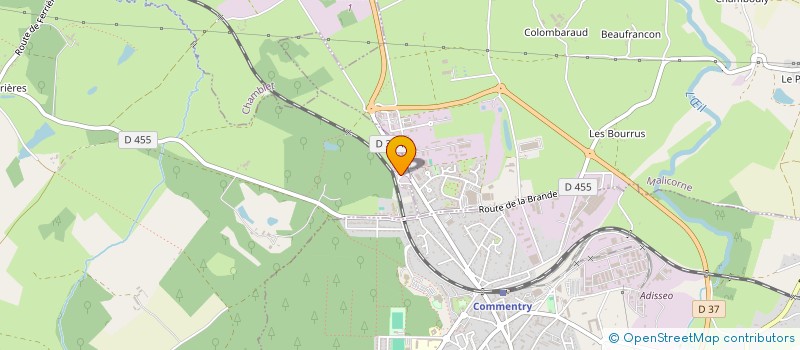 localisation de l'entreprise SCI 2032  NERIS-LES-BAINS