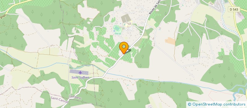 localisation de l'entreprise SCI 2034  ROGNES