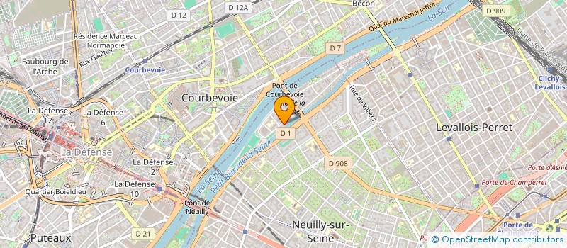 localisation de l'entreprise SCI 21 à NEUILLY-SUR-SEINE