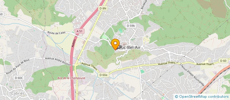 localisation de l'entreprise SCI 21 ANDPL à BOUC-BEL-AIR