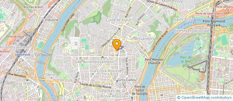 localisation de l'entreprise SCI 21 AUSTERLITZ  LYON