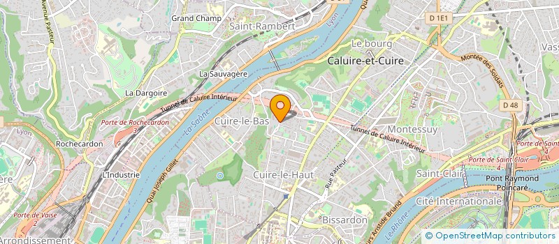 localisation de l'entreprise SCI 21 LIBERTE  CALUIRE-ET-CUIRE