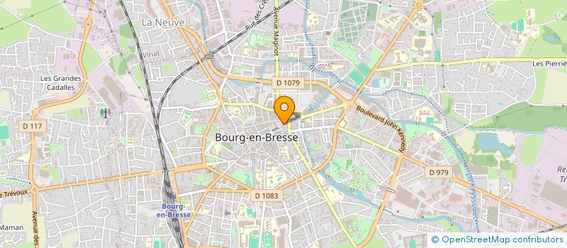 localisation de l'entreprise SCI 21 PB à BOURG-EN-BRESSE
