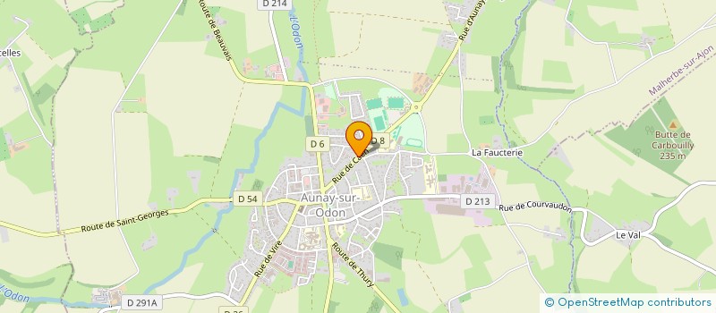 localisation de l'entreprise SCI 21 PLACE DE LA REPUBLIQUE  LES MONTS D'AUNAY