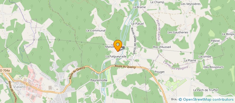 localisation de l'entreprise SCI 21 R DE LA REPUBLIQUE à SARLAT-LA-CANEDA