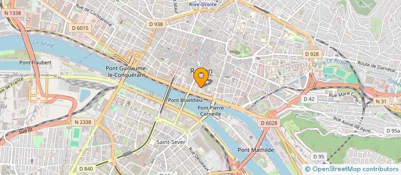 localisation de l'entreprise SCI 21 RUE DU BAC à ROUEN