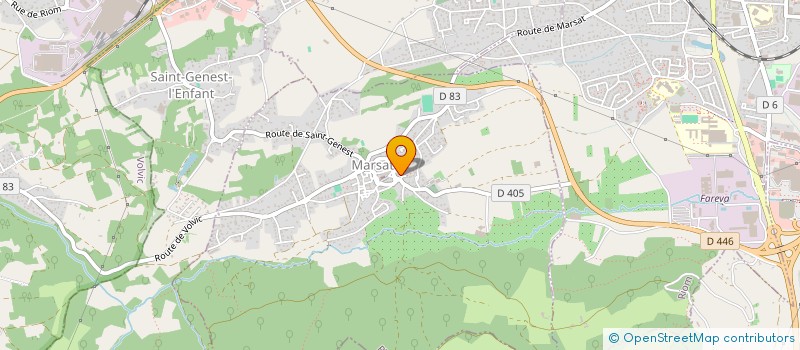 localisation de l'entreprise SCI 21 RUE DU COMMERCE  MARSAT