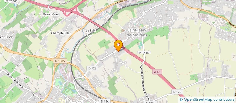 localisation de l'entreprise SCI 2100  SAINT-JEAN-DE-MOIRANS