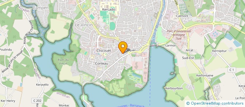 localisation de l'entreprise SCI 211 ALFORT à VANNES