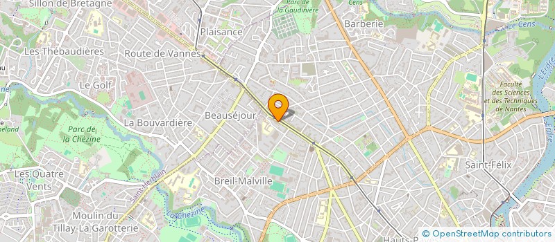 localisation de l'entreprise SCI 211 ROUTE DE VANNES à NANTES