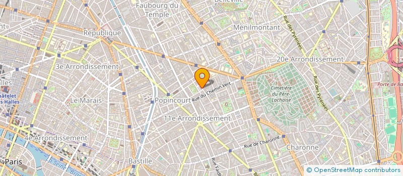 localisation de l'entreprise SCI 2126  PARIS