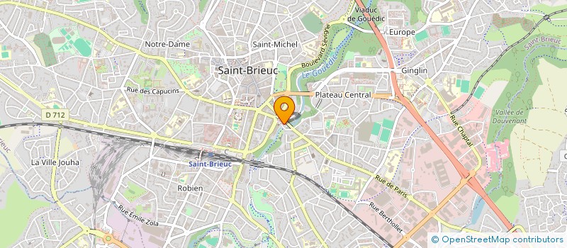 localisation de l'entreprise SCI 22 à SAINT-BRIEUC