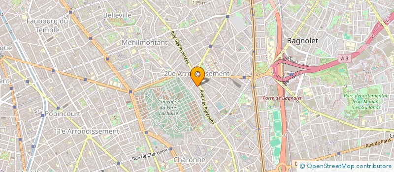 localisation de l'entreprise SCI.22  PARIS