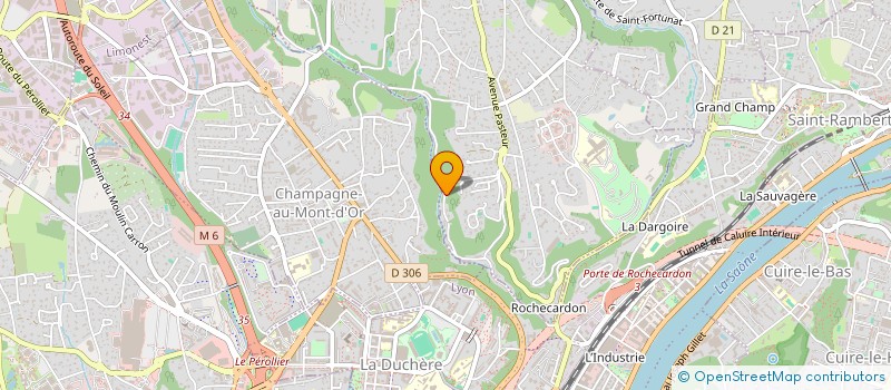 localisation de l'entreprise SCI 22 CHEMIN DES RIVIERES  SAINT-DIDIER-AU-MONT-D'OR