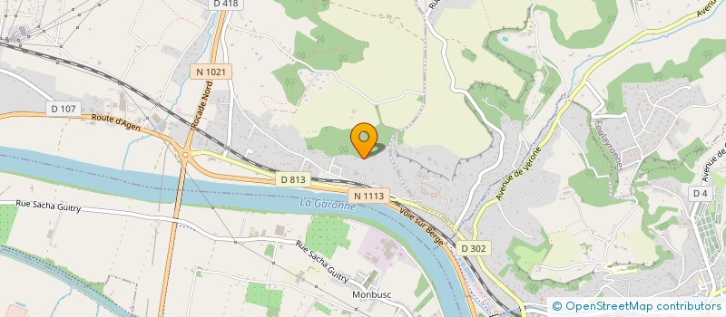 localisation de l'entreprise SCI 22 HORLOGES  AGEN