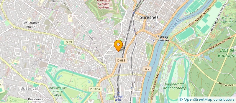 localisation de l'entreprise SCI 22 NOUVELLES à SURESNES