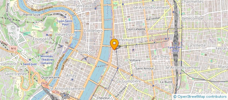 localisation de l'entreprise SCI 22 RUE AYNARD  LYON