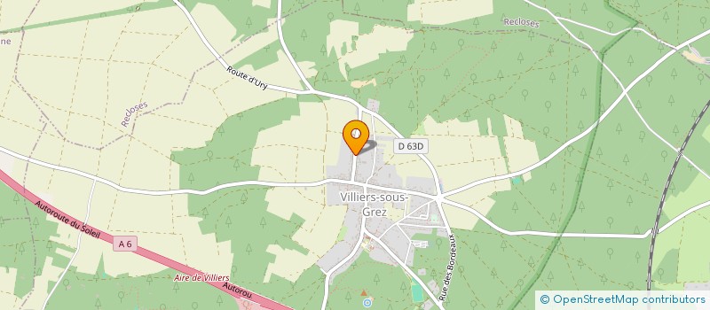 localisation de l'entreprise SCI 22 RUE DU BUISSON  VILLIERS-SOUS-GREZ