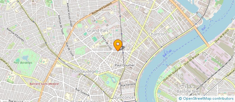 localisation de l'entreprise SCI 22 RUE RENIERE  BORDEAUX