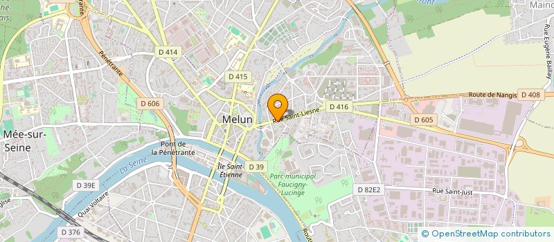 localisation de l'entreprise SCI 22 RUE SAINT LIESNE A MELUN à MELUN