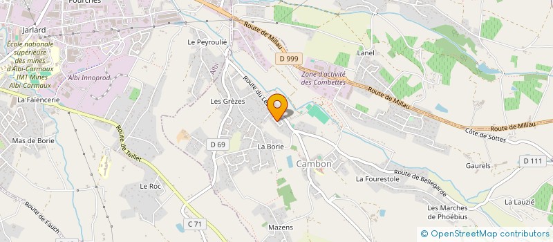 localisation de l'entreprise SCI 2204  LE SEQUESTRE