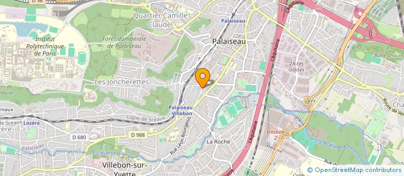 localisation de l'entreprise SCI 223 à PALAISEAU