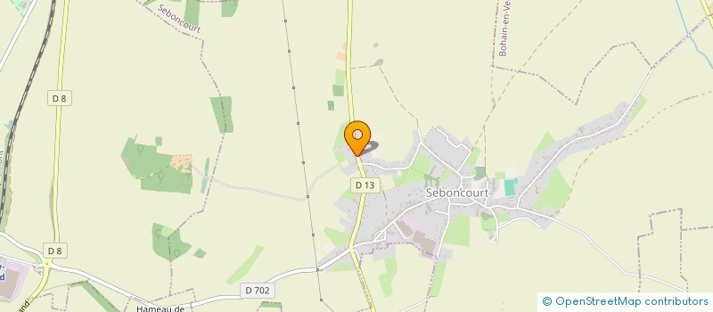 localisation de l'entreprise SCI 225 RUE DE SAINT QUENTIN  SEBONCOURT