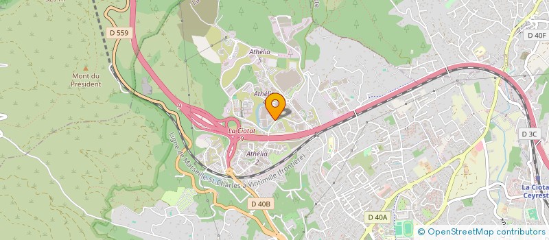 localisation de l'entreprise SCI 226 INVESTISSEMENTS  LA CIOTAT