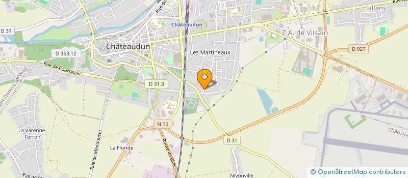 localisation de l'entreprise SCI 227 P à CHATEAUDUN