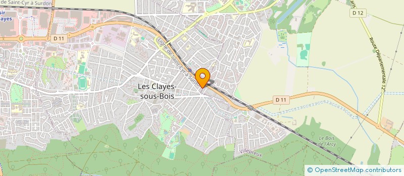 localisation de l'entreprise SCI 23 à LES CLAYES-SOUS-BOIS