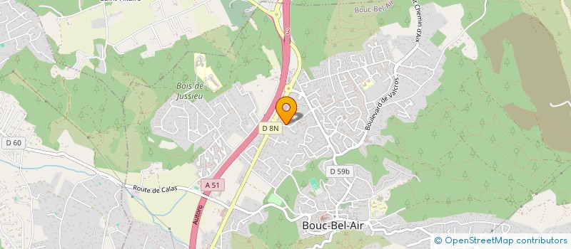 localisation de l'entreprise SCI 23 BANON à BOUC-BEL-AIR
