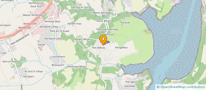 localisation de l'entreprise SCI 23 - LE STANFORD  PLOMELIN