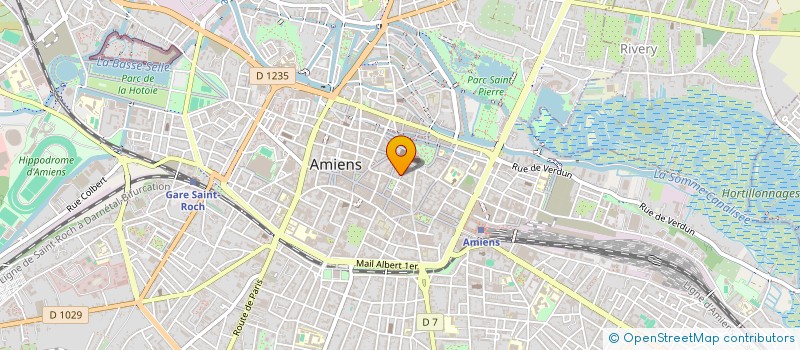 localisation de l'entreprise SCI 23 R ROBERT DE LUZARCHES à AMIENS