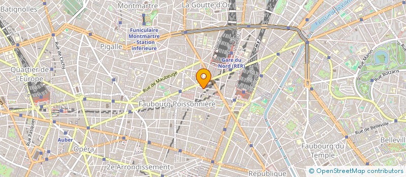 localisation de l'entreprise SCI 23 RUE DES PETITS HOTELS  PARIS