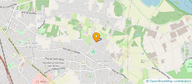 localisation de l'entreprise SCI 231 R DU BOIS DES PRES à SAINT-DENIS-EN-VAL