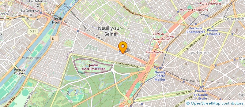 localisation de l'entreprise SCI 23600 à NEUILLY-SUR-SEINE