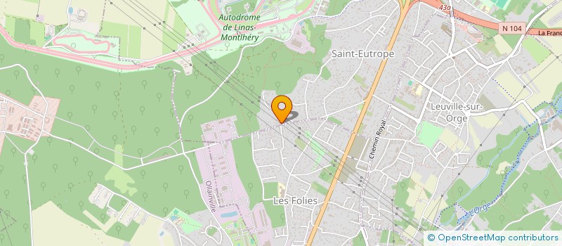 localisation de l'entreprise SCI 24 à LINAS