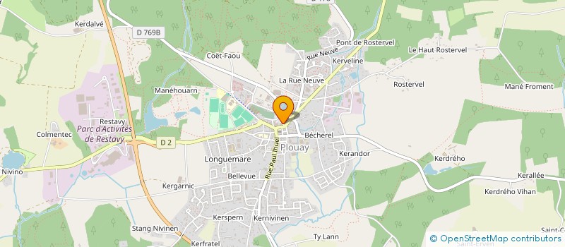 localisation de l'entreprise SCI 24  PLOUAY