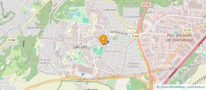 localisation de l'entreprise SCI 24 CHARDONS à LES ULIS