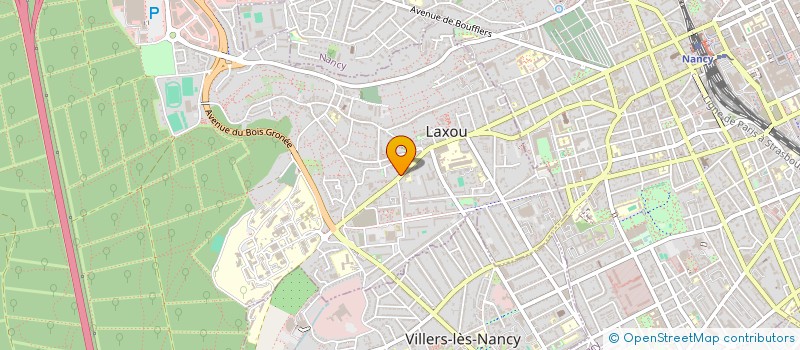 localisation de l'entreprise SCI  24 D L'EBENISTERIE  LAXOU