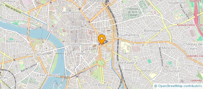 localisation de l'entreprise SCI 24 FRERES LION à TOULOUSE