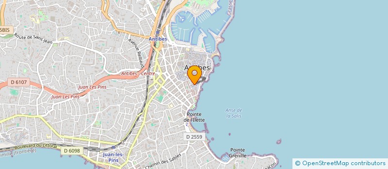 localisation de l'entreprise SCI 24 HAUT CASTELET à ANTIBES
