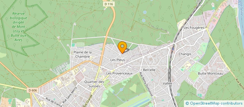 localisation de l'entreprise SCI 24 RUE DE LA REPUBLIQUE  FONTAINEBLEAU