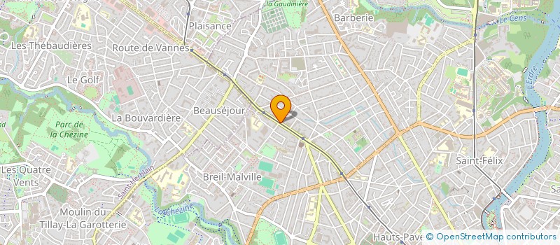localisation de l'entreprise SCI 24 RUE DU CALVAIRE à NANTES