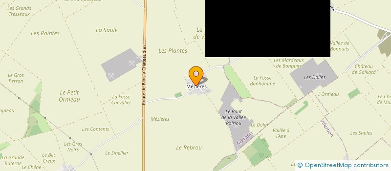 localisation de l'entreprise SCI 24 RUE PORTE CHARTRAINE  AVERDON