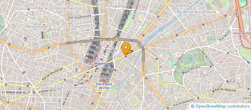 localisation de l'entreprise SCI 24 VDT  PARIS