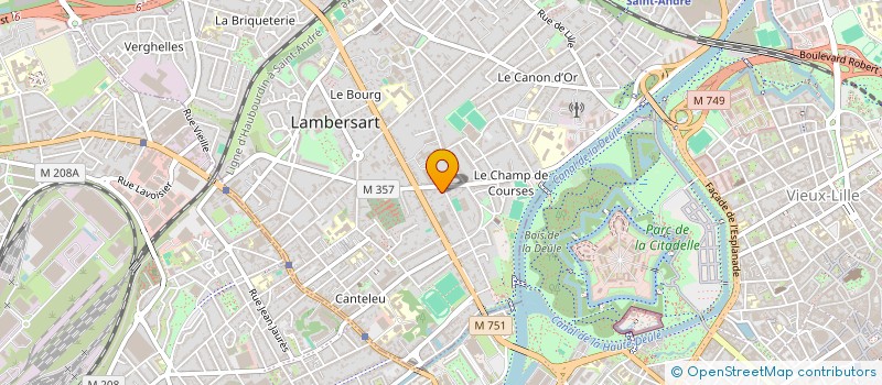 localisation de l'entreprise SCI 245 BOULEVARD DE LA LIBERTE à LAMBERSART