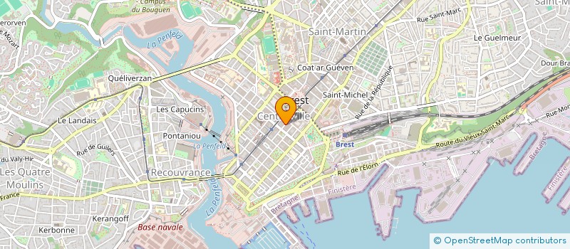 localisation de l'entreprise SCI 24B  BREST