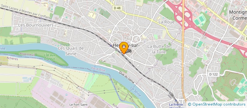 localisation de l'entreprise SCI 25 HERBLAY BONAN  HERBLAY-SUR-SEINE